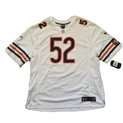 Nike On Field Mens NFL Jersey Khalil Mack #52 Chicago Bears Size XXL White