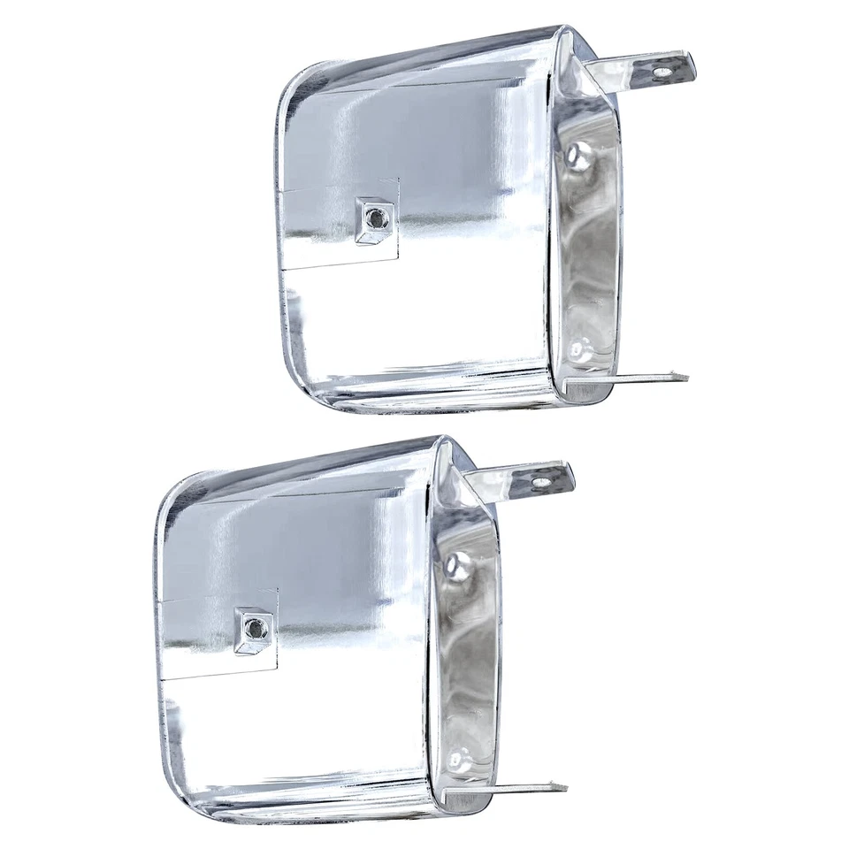 Par de biseles de luz de estacionamiento cromados para Chevrolet Camaro Z28 Z-28 1978 1979 1980 1981 Foto 4 de 4