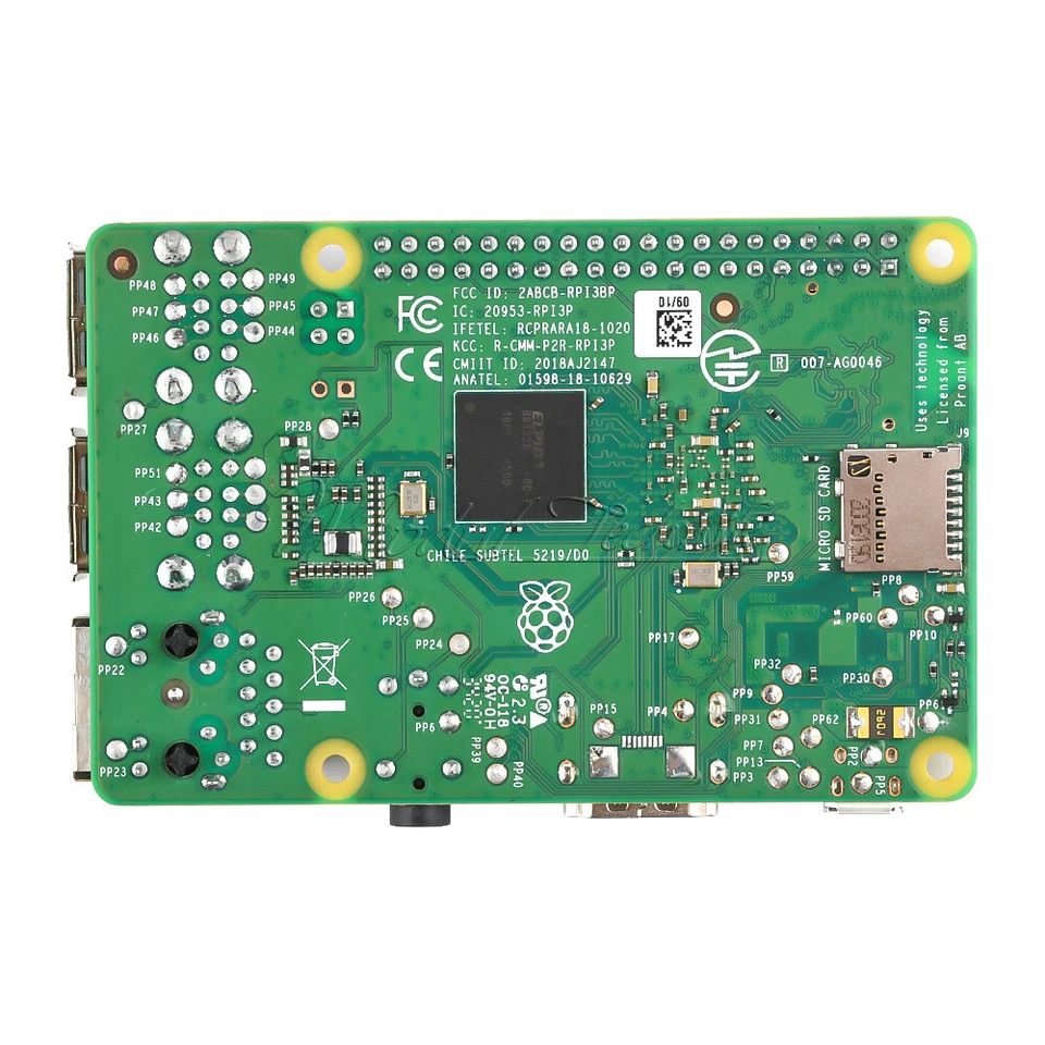 Raspberry Pi 3 Model B+ Model 1.4 GHz CPU with 1 GB RAM Wifi  Bluetooth Board - Bild 4 von 4