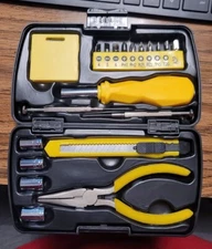 (1) MINI TOOL KIT IN ITS OWN CASE, 20 + PIECES BNIB