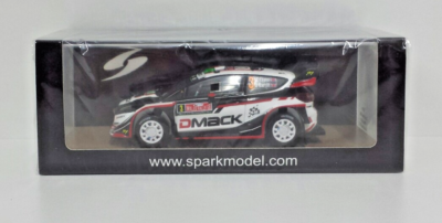 Model Car 1:43 Spark Ford Fiesta WRC Evans Winner Rally Great