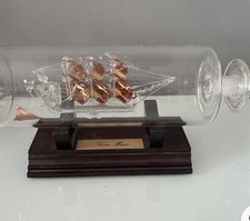 Santa Maria In A Bottle Flag Broken