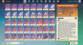 Genshin Impact AR 60 NA + ZZZ  - Furina + Neuvillette C3 - Nahida C1 - Mavuika