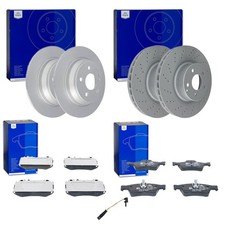 ATE BREMSSCHEIBEN + CERAMIC VORNE + HINTEN passend für S-KLASSE W220 S 320 CDi