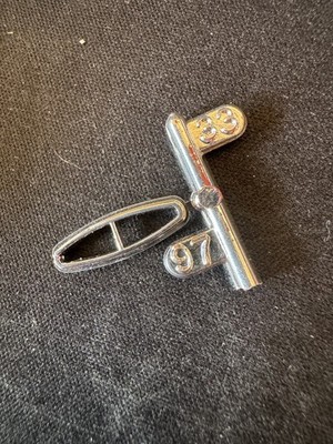 Monogram 2244 Ferrari GTO Parts Kit Bash Chrome Grille #97