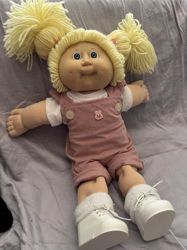 Vintage 1986 Coleco Cabbage Patch Kid – Lemon Pigtails – IC1 Factory