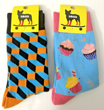 Me My Socks And I Two Pair Novelty Socks Brand New