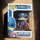 Funko Pop Marvel Avengers Captain America 2012 Vaulted 10 Superhero Vinyl Figure
