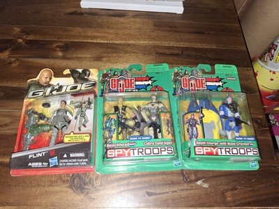 *GI Joe vs Cobra 2003 Spy Troops* Lot FLINT MOC