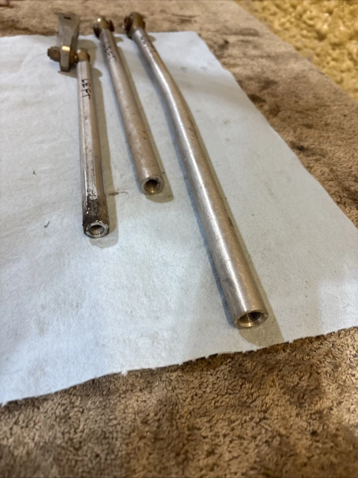 2002 Polaris Rmk 800 Left Side Steering Radius Rods Tie Rods 389 - Image 3 of 4