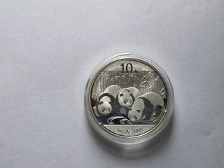 2013 China 10 Yuan Silver Panda 1 oz .999 Fine Silver Coin BU in Capsule