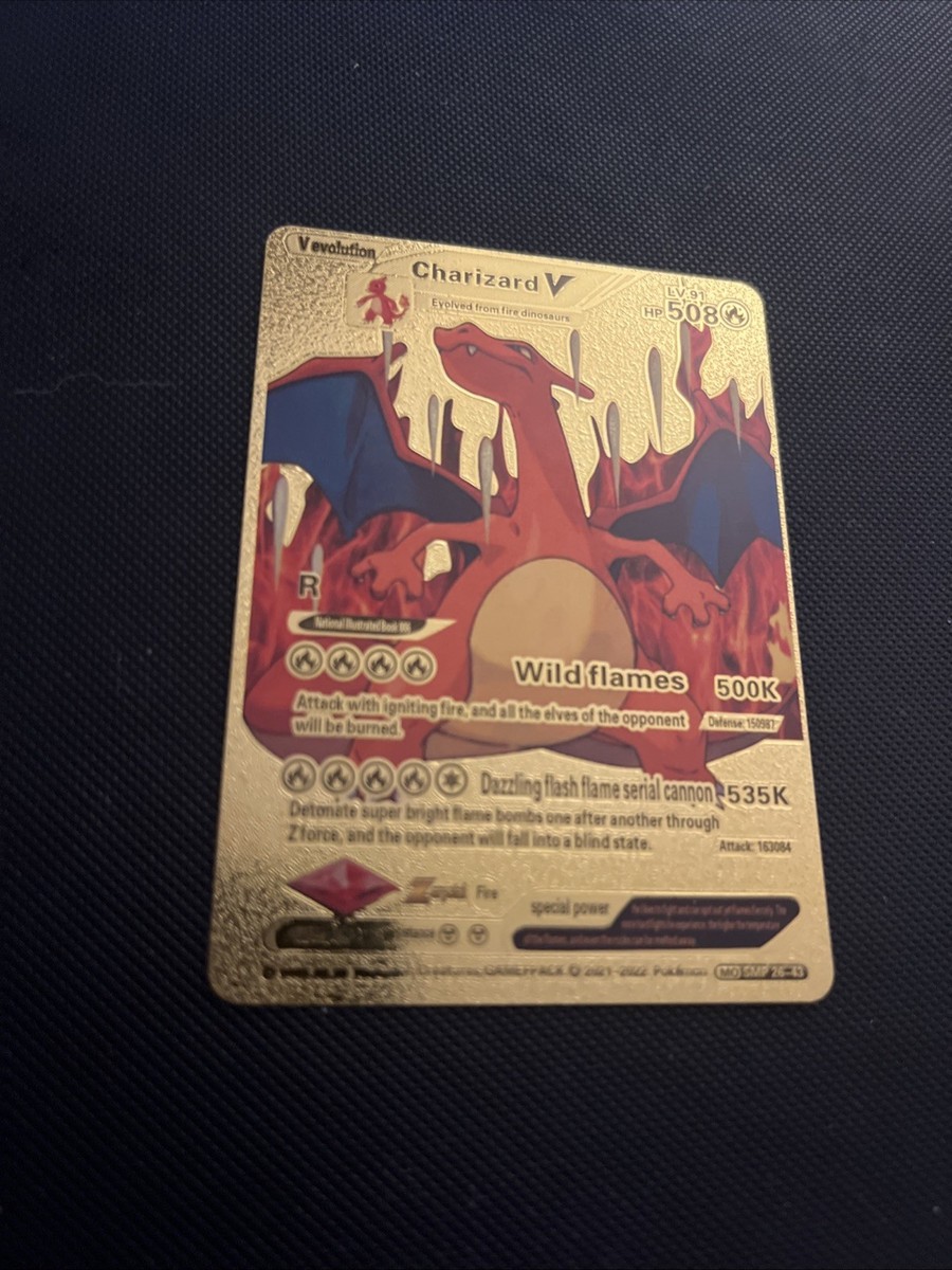 pokemon gold card charizard v Amazon.com: Japanese : Toys & Games Colorless Retreat Cost Pokemon | Games | Gold
