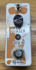 Stax Phaser Pedal Analog Effect Pedal True Bypass 2 Modes Mini Size