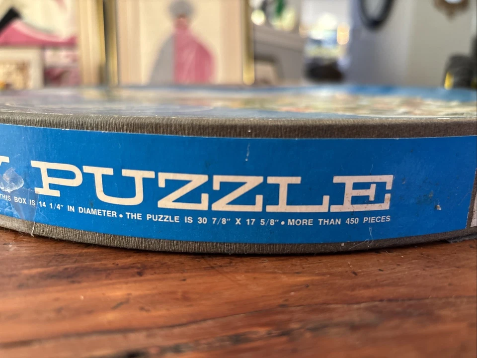 RARE  Vintage 1969 Springbok Contour 450 pc.  State of Illinois Puzzle Map - Image 4 of 4