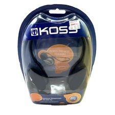 KOSS KSC11 Lightweight Behind-Neck Stereo Headphones New Sealed
