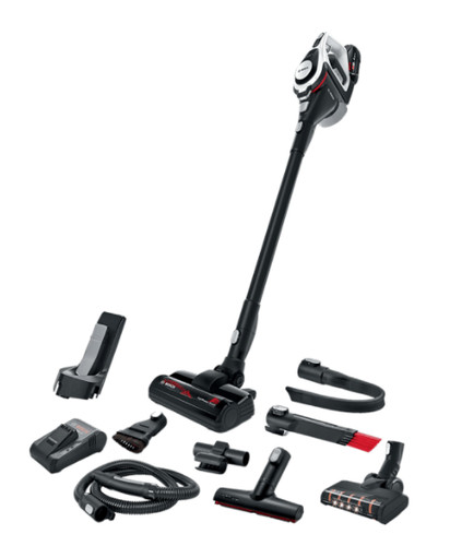 Bosch BSS825ALL Stielsauger Weiß Akku  Akkusauger