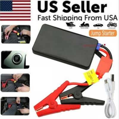 Portable Mini Slim Power Bank 20000mAh Car Jump Starter Engine Battery Charger