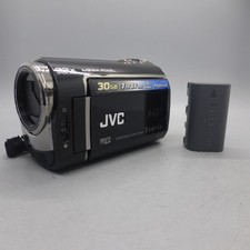 JVC Everio GZ-MG430BEK Handheld High Definition HDD Camcorder Black Tested