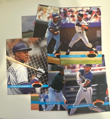 1991 Topps Stadium Club PROOF No Foil Oversized #301-400 - PICK YOUR CARD!!