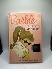 Vintage Barbie Solves A Mystery 1963 Hardcover Book Random House