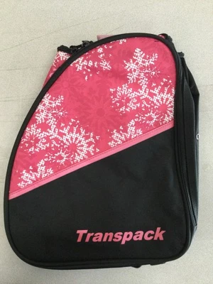 TRANSPACK EDGE JUNIOR BOOT, HELMET, & GEAR BACKPACK - PINK SNOWFLAKE