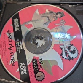 Sakura Wars 1 and 2 lot set Taisen Sega Saturn japanese Import US Seller