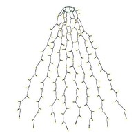Salcar 2M LED Christbaumbeleuchtung 280Er ÜBerwurf Lichterkette Warmweiß