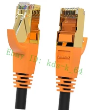 Cat8 Ethernet Cable High Speed LAN Network Cord Shielded 1.5-Ft Indoor Outdoor