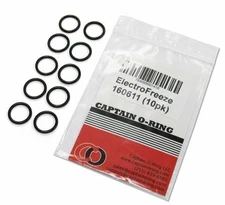 Captain O-Ring - Replacement Electro Freeze 160611 O-Rings (10 Pack)