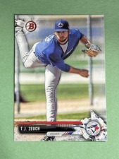 T.J. Zeuch 2017 Bowman Draft Toronto Blue Jays #BD-68 V902