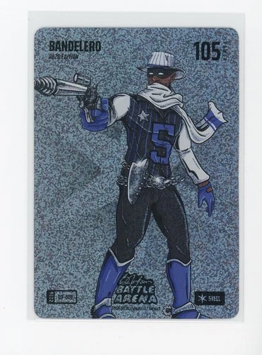 2026 Bo Jackson Battle Arena Bandelero Steel Icon Foil #IBF-300