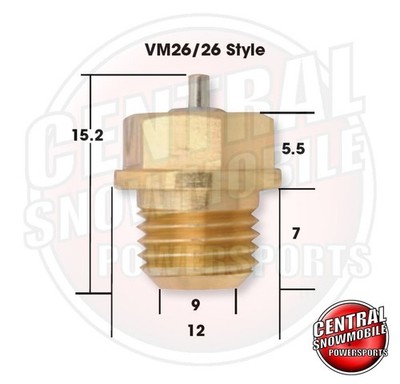 Mikuni VM26/26-1.5 Carburetor Needle & Seat 07-410-05