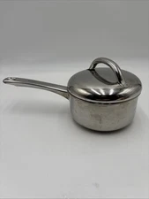 Meyer Steel Small 5 3/4” Sauce Pan W/Lid