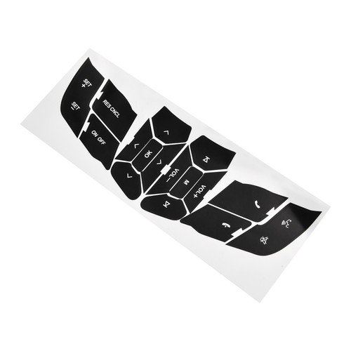 Button Overlay Stickers for For FORD For MUSTANG Steering Wheels 15 to 18 - Picture 9 of 13