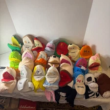 Creative Playthings ABC Animal Hand Puppets with Working Mouths Set of 21