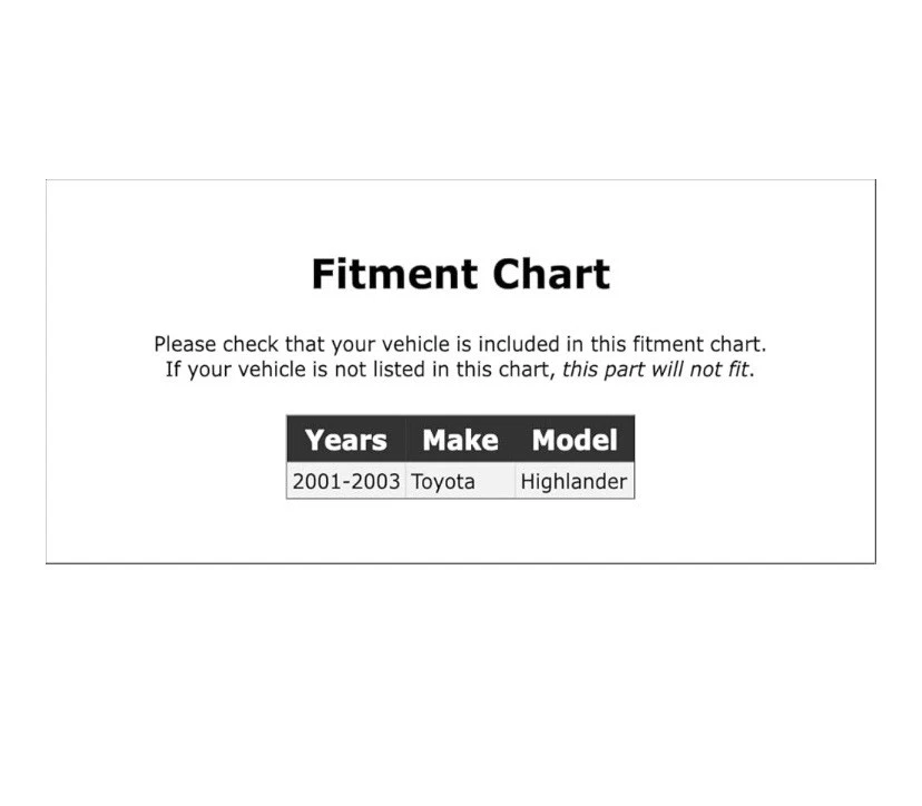 For 2001-2003 Toyota Highlander Ignition Switch SMP 2001 2002 2003 - Image 2 of 4