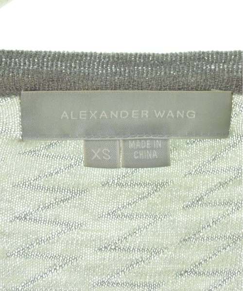 ALEXANDER WANG Cardigans GrayxWhite(Patterned) XS… - image 3