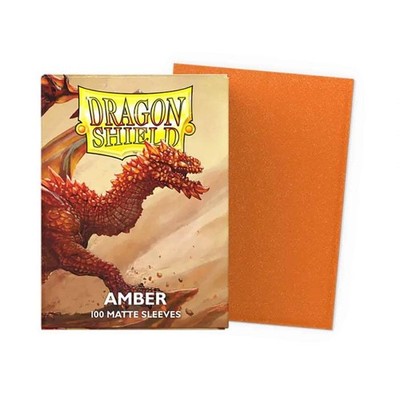 Arcane Tinmen ApS Dragon Shield: Matte - Amber (100)