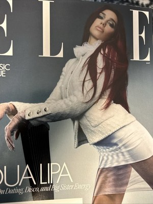 ELLE Magazine May 2024 Dua Lipa Dating Disco Big Sister Energy The Music Issue
