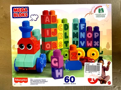 MEGA BLOKS Mega Bloks ABC Lernzug Spielbausteine - Bild 1 von 2