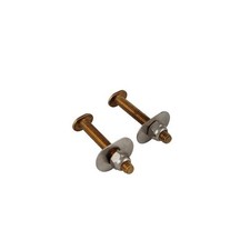 Plumb Pak PP835-170 Solid Brass Snap-Off Toilet Bolt Set 5/16-18 x 2-1/4 in.