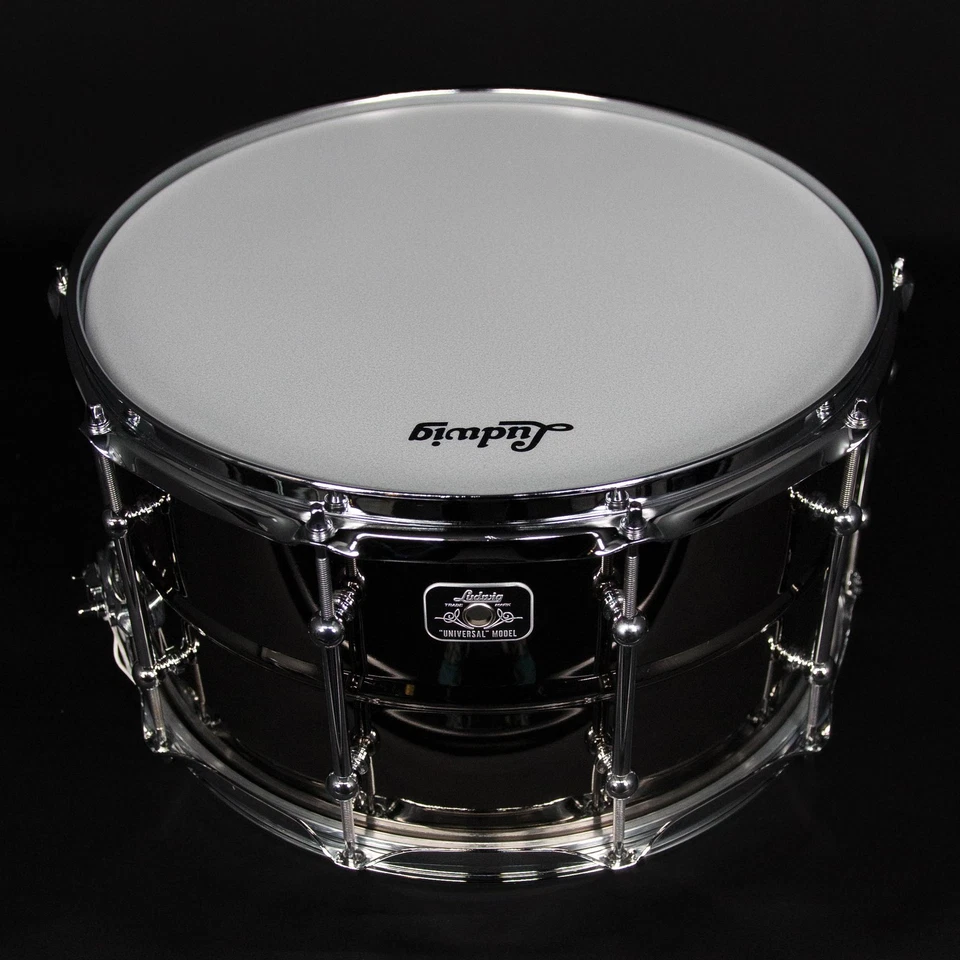 Ludwig 8 英寸 x 14 英寸通用黄铜小军带镀铬 — 第 2/4 张图片