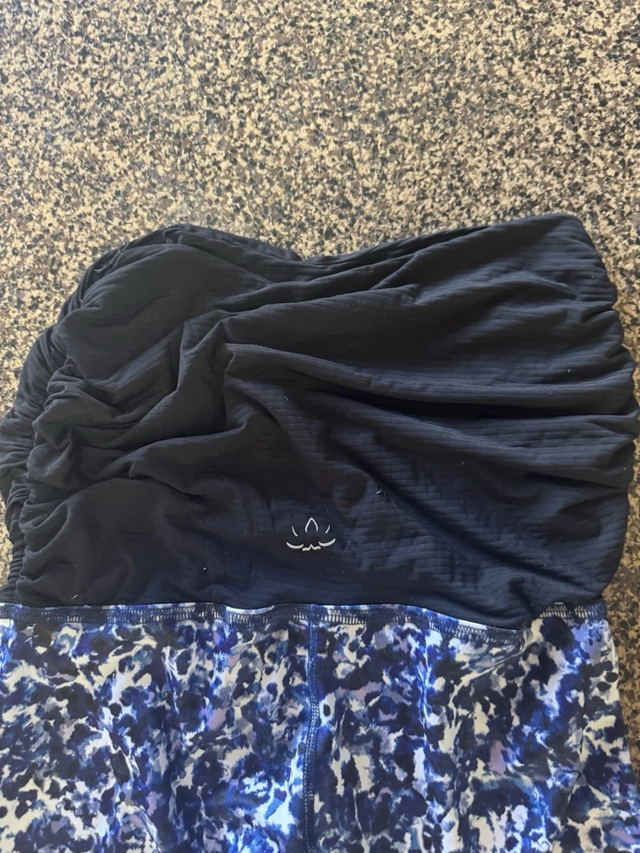 Women’s Beyond Yoga Size XS/S Maternity Blue Leggings Beyond The Bump - Image 2 of 4