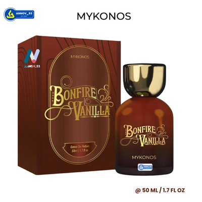 MYKONOS Bonfire Vanilla Extrait de Parfum Duft Herren Damen Langanhaltend 50ml