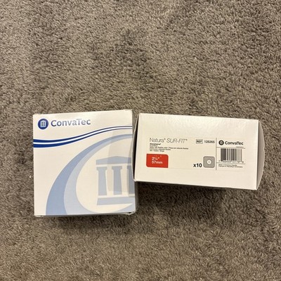 2 Boxes 20 Convatec #125265 Sur-fit Natura Flexible Skin Barrier 5'' X 5'' 2 1/4''