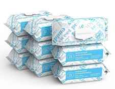 2 PK Amazon Elements Baby Wipes, Unscented, Hypoallergenic, Alcohol-Free,
