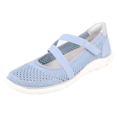 Damen Remonte Freizeit leichte Schuhe verstellbarer Klettverschluss Riemen-D3G05