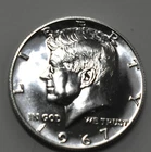 1967 SMS Silver Kennedy Half Dollar BU