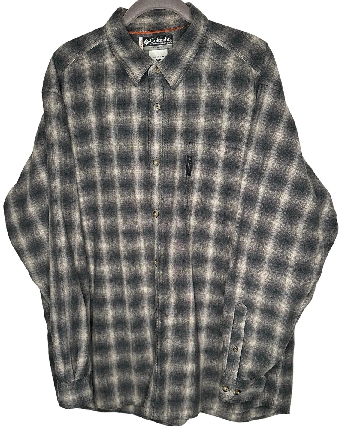 Columbia XCO Men's Shirt Sz XL Long Sleeve Hiking Outdoors Gorpcore Shirt EUC