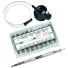 Watch Band Link Remover Pusher + 360 Spring bars Strap Link Pins +  Eye Loupe